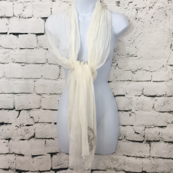 Michael Kors Accessories - Michael Kors white light weight scarf
